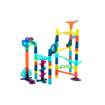 B-Toys - Kuličková dráha MARBLE Deluxe 3xAG13