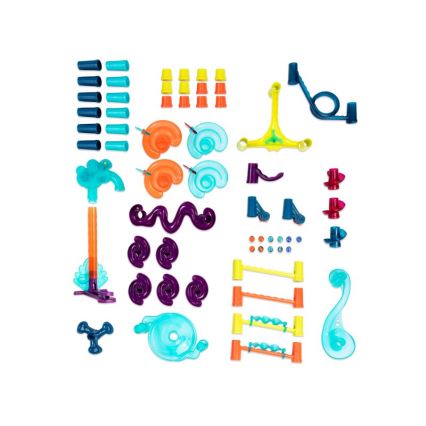B-Toys - Kuličková dráha MARBLE Deluxe 3xAG13