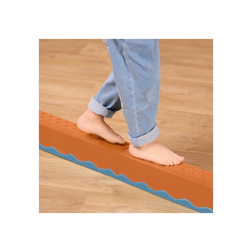 B-Toys - Překážková dráha BALANCE & HOP 10 ks