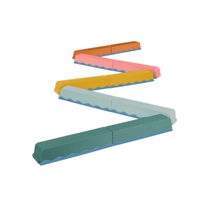 B-Toys - Překážková dráha BALANCE & HOP 10 ks