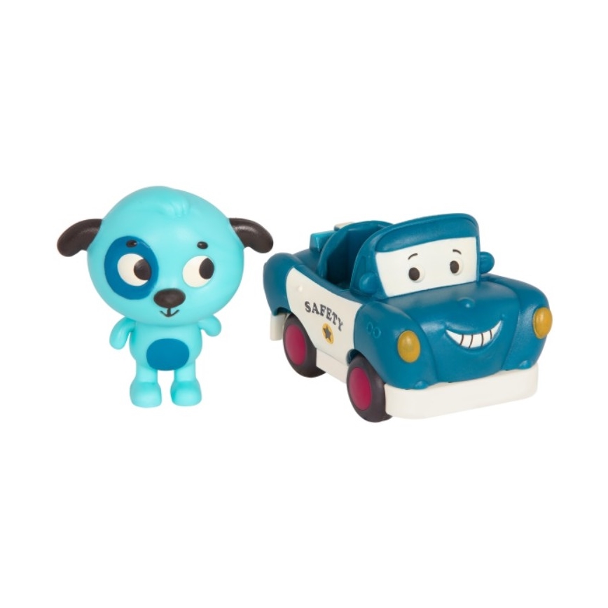 B-Toys - Svítící autíčka s melodií 3xAG13