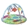 Baby Einstein - Dětská hrací deka s vodní podložkou 2v1 SEA FLOOR EXPLORERS