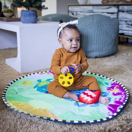 Baby Einstein - Dětská hrací deka s vodní podložkou 2v1 SEA FLOOR EXPLORERS
