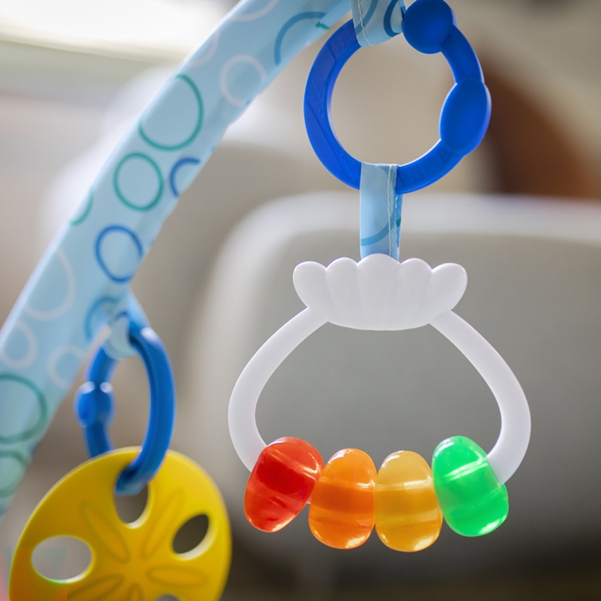 Baby Einstein - Dětská hrací deka s vodní podložkou 2v1 SEA FLOOR EXPLORERS