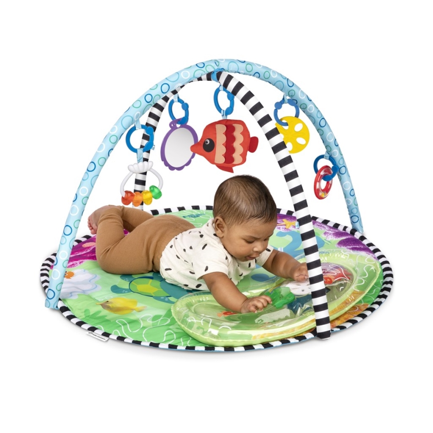 Baby Einstein - Dětská hrací deka s vodní podložkou 2v1 SEA FLOOR EXPLORERS