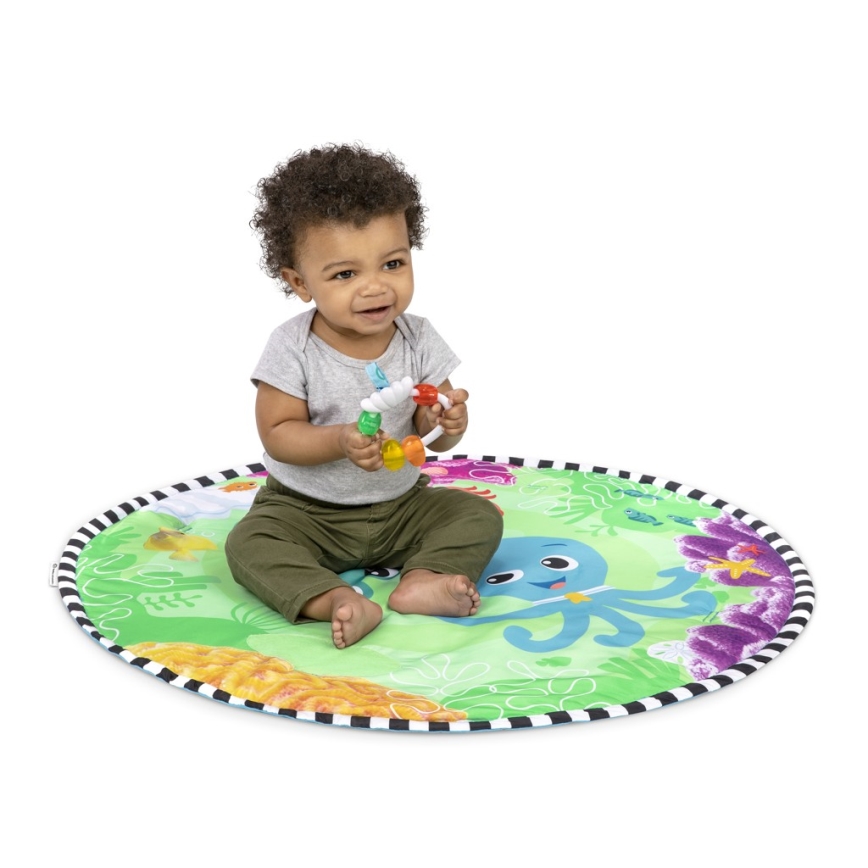 Baby Einstein - Dětská hrací deka s vodní podložkou 2v1 SEA FLOOR EXPLORERS