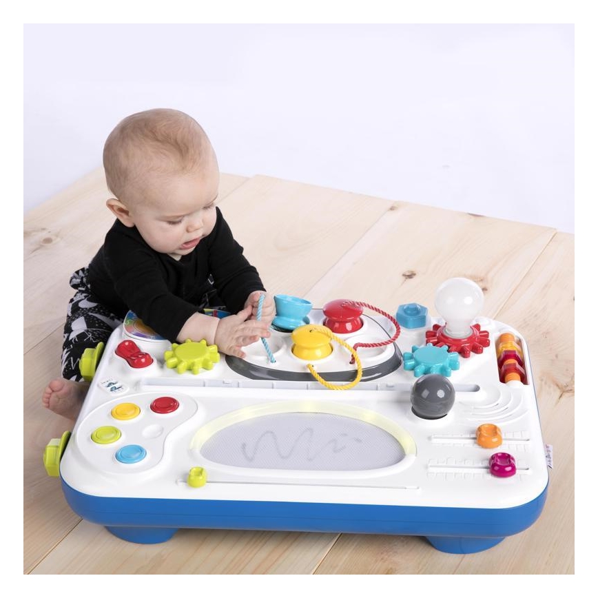 Baby Einstein - Dětský aktivní stolek CURIOSITY 3xAA