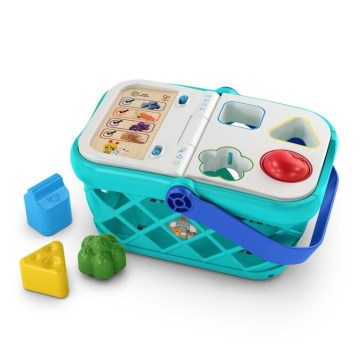 Baby Einstein - Dětský interaktivní nákupní košík MAGIC TOUCH HAPE