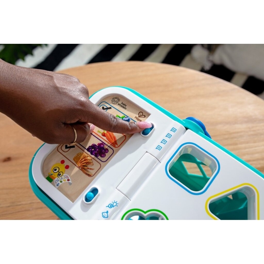 Baby Einstein - Dětský interaktivní nákupní košík MAGIC TOUCH HAPE