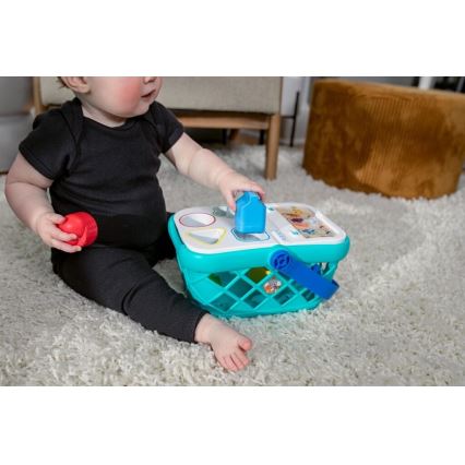 Baby Einstein - Dětský interaktivní nákupní košík MAGIC TOUCH HAPE