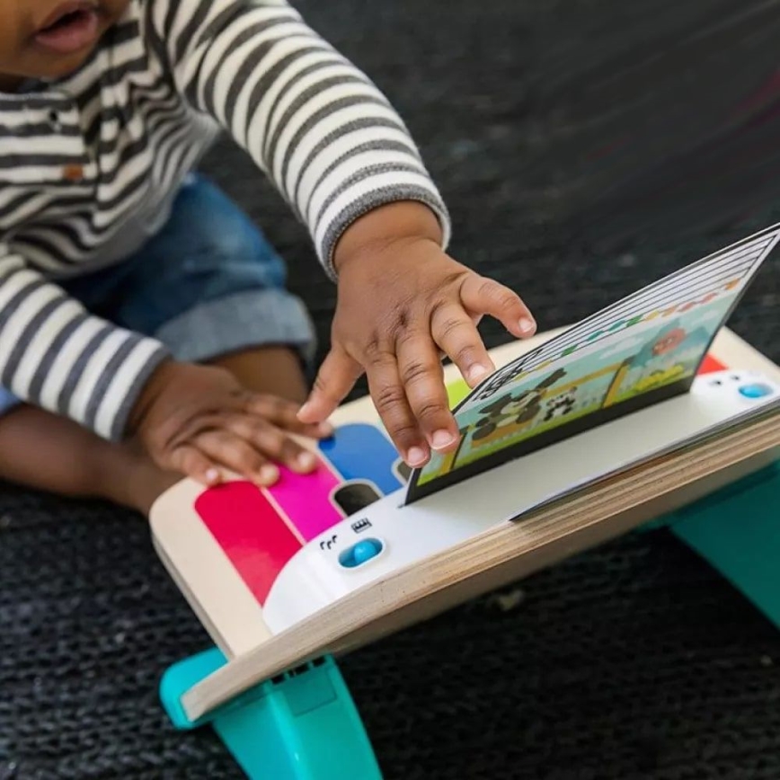 Baby Einstein - Dřevěná hudební hračka MAGIC TOUCH 3xAA klavír
