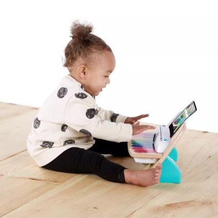 Baby Einstein - Dřevěná hudební hračka MAGIC TOUCH 3xAA klavír