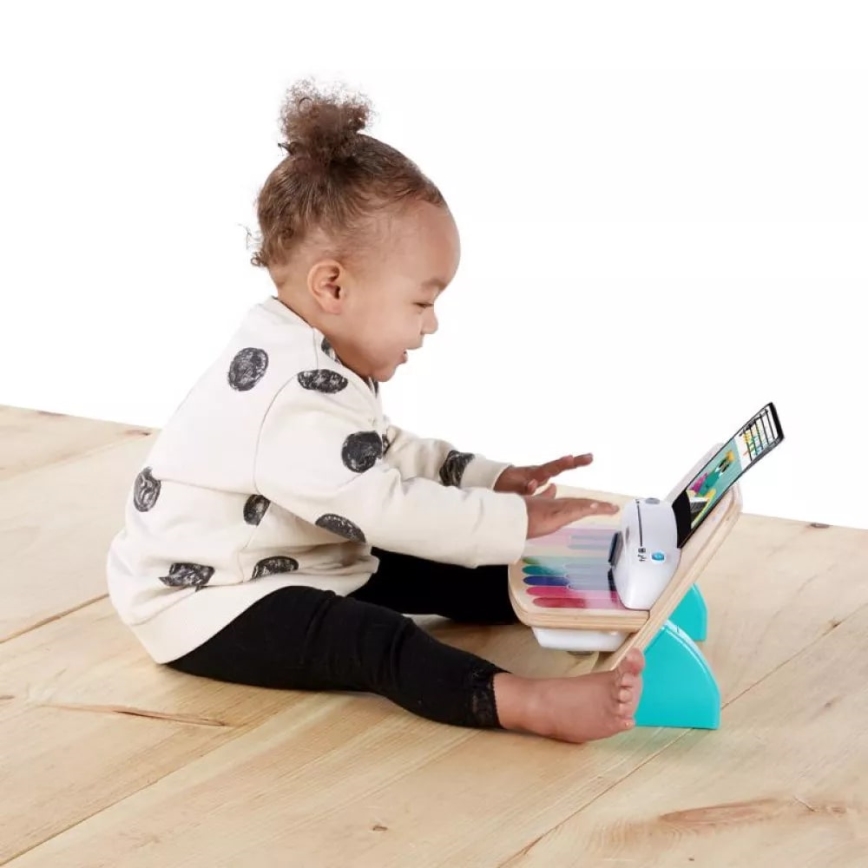 Baby Einstein - Dřevěná hudební hračka MAGIC TOUCH 3xAA klavír