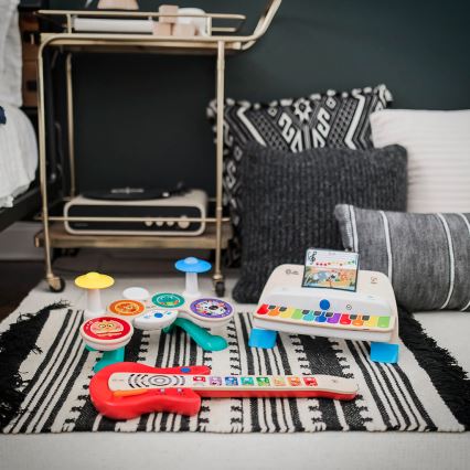 Baby Einstein - Dřevěná hudební hračka MAGIC TOUCH kytara 3xAA