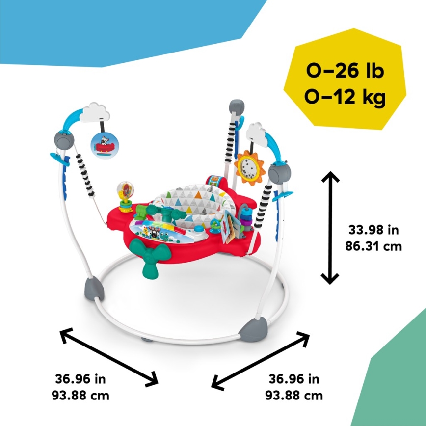Baby Einstein - Skákadlo 2v1 OCEAN EXPLORERS 3xAA