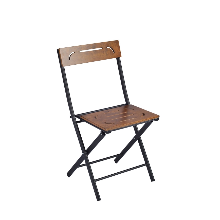 Balkónový set dřevo/kov