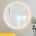 Baltica Design - LED Koupelnové nástěnné zrcadlo s podsvícením BRIGHT LED/15W/230V 3000K pr. 80 cm IP65