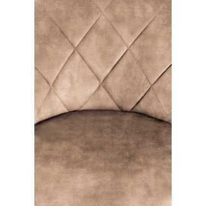 Barová židle 106x47 cm černá/hnědá