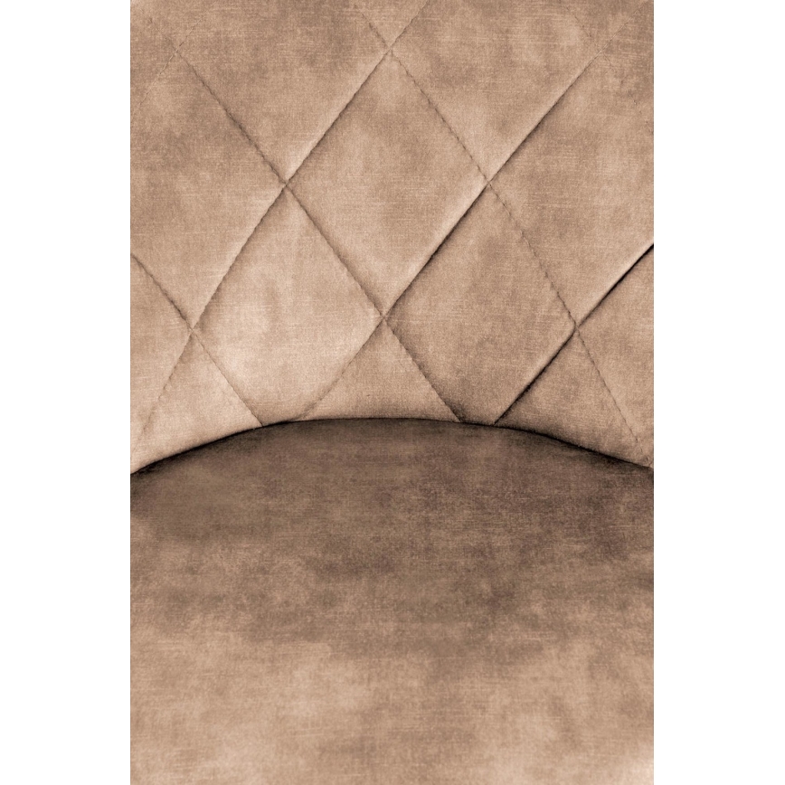 Barová židle 106x47 cm černá/hnědá