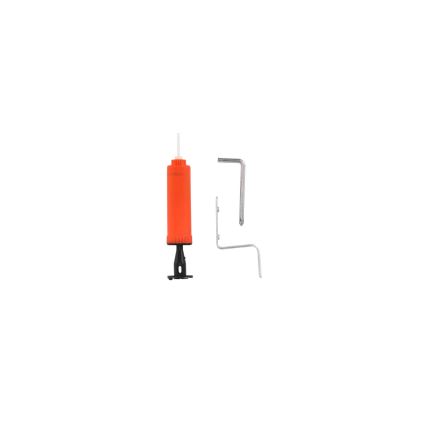 Basketbalový koš s míčem