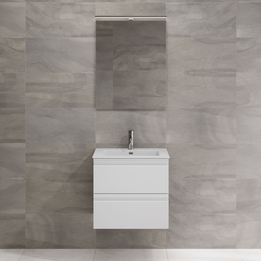 BATH DELUXE 01-060-01-58-00 - Koupelnové zrcadlo NORDBORG 60x75 cm