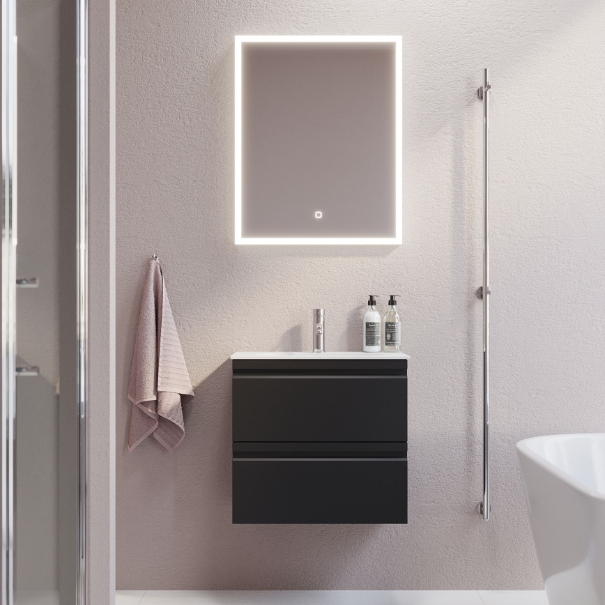 BATH DELUXE 01-060-07-58-00 - LED Koupelnové zrcadlo s podsvícením FORNAES LED/14,3W/230V IP44