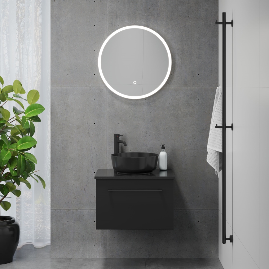 BATH DELUXE 01-060-08-58-00 - LED Koupelnové zrcadlo s podsvícením FORNAES LED/10,1W/230V IP44