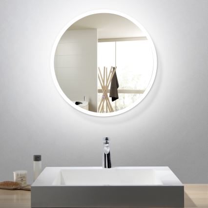 BATH DELUXE 01-060-08-58-00 - LED Koupelnové zrcadlo s podsvícením FORNAES LED/10,1W/230V IP44