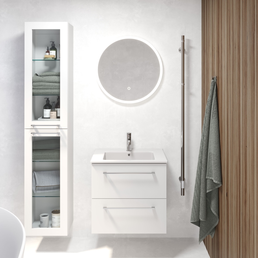 BATH DELUXE 01-060-08-58-00 - LED Koupelnové zrcadlo s podsvícením FORNAES LED/10,1W/230V IP44