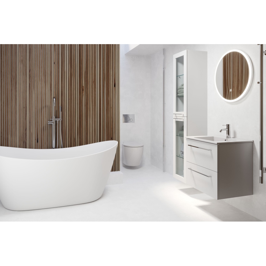 BATH DELUXE 01-060-08-58-00 - LED Koupelnové zrcadlo s podsvícením FORNAES LED/10,1W/230V IP44