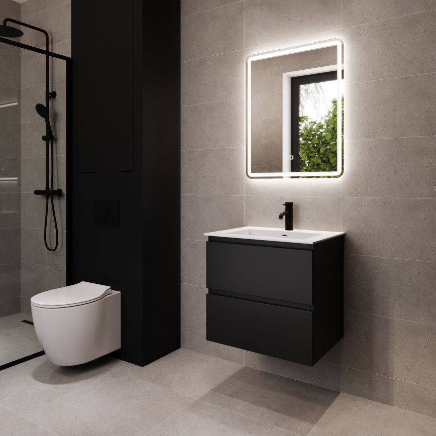 BATH DELUXE 01-060-51-58-00 - LED Koupelnové zrcadlo s podsvícením TARS LED/24,8W/230V IP44