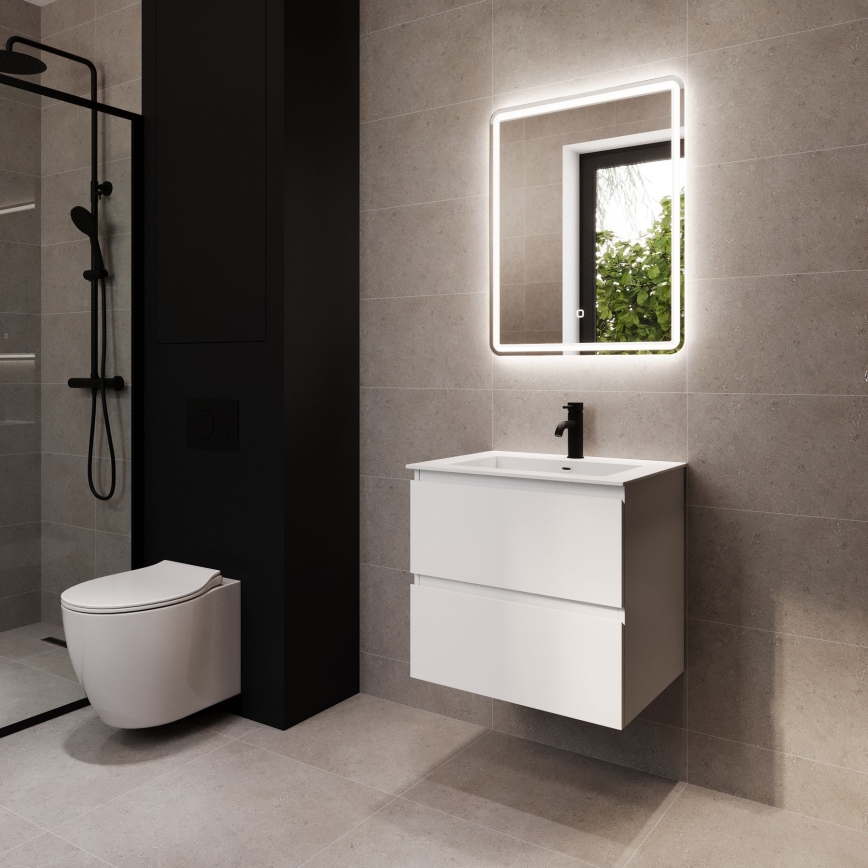 BATH DELUXE 01-060-51-58-00 - LED Koupelnové zrcadlo s podsvícením TARS LED/24,8W/230V IP44