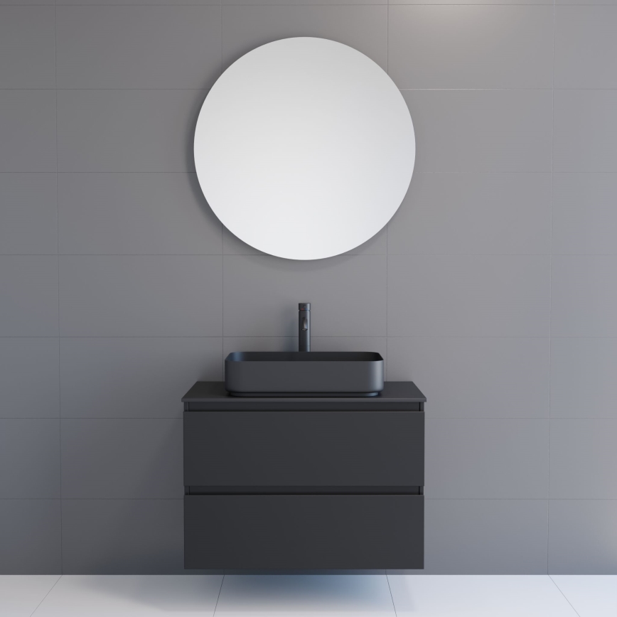 BATH DELUXE 01-080-00-58-00 - Koupelnové zrcadlo NORDBORG pr. 80 cm