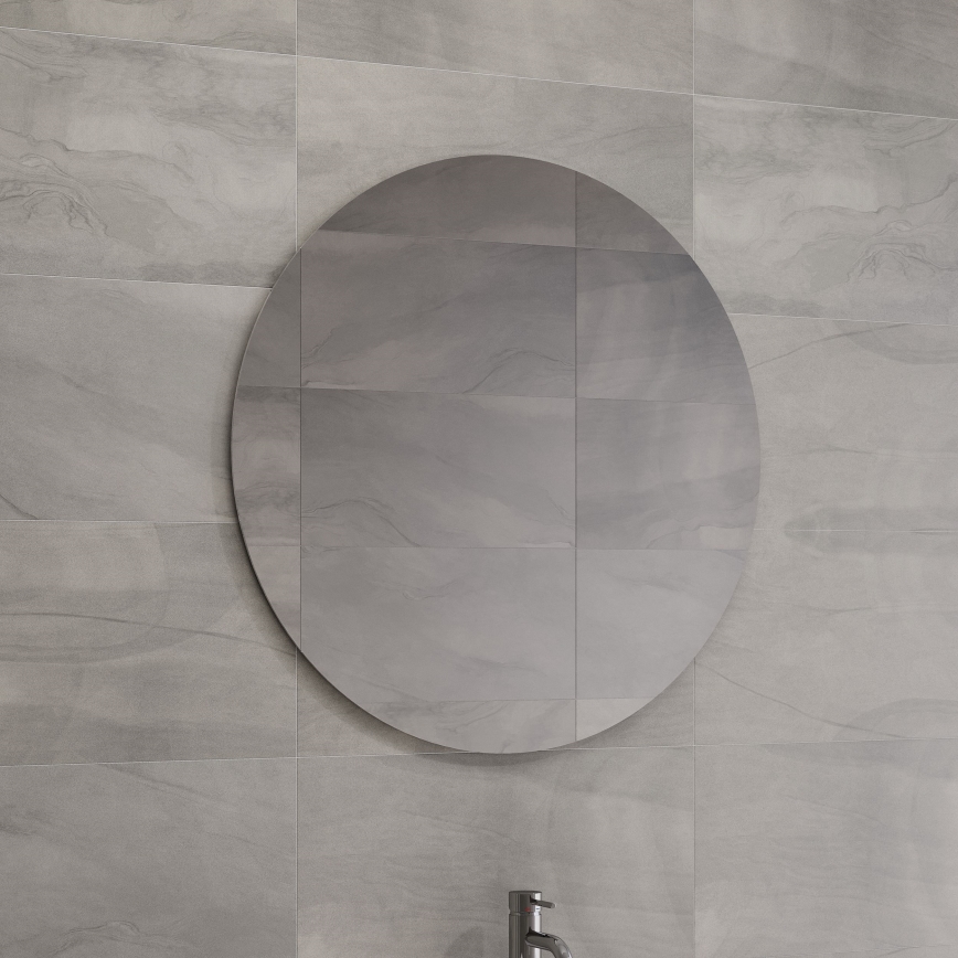 BATH DELUXE 01-080-00-58-00 - Koupelnové zrcadlo NORDBORG pr. 80 cm