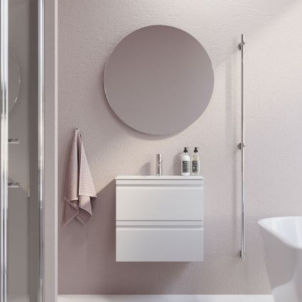 BATH DELUXE 01-080-00-58-00 - Koupelnové zrcadlo NORDBORG pr. 80 cm