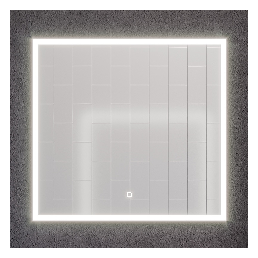 BATH DELUXE 01-080-07-58-00 - LED Koupelnové zrcadlo s podsvícením FORNAES LED/15,6W/230V IP44