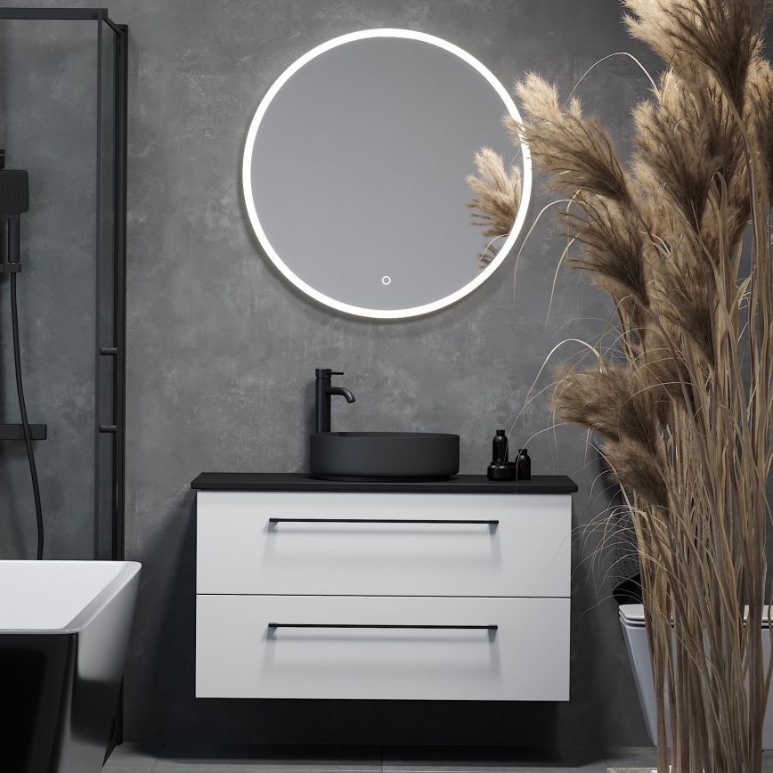 BATH DELUXE 01-080-08-58-00 - LED Koupelnové zrcadlo s podsvícením FORNAES LED/13,8W/230V IP44