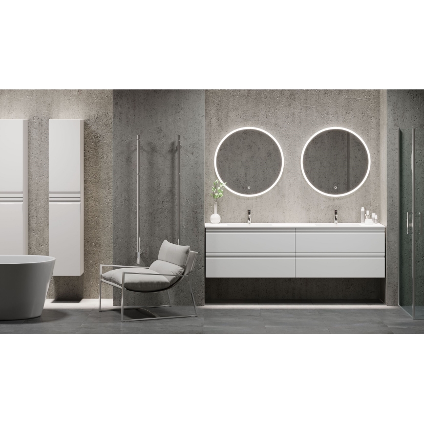 BATH DELUXE 01-080-08-58-00 - LED Koupelnové zrcadlo s podsvícením FORNAES LED/13,8W/230V IP44