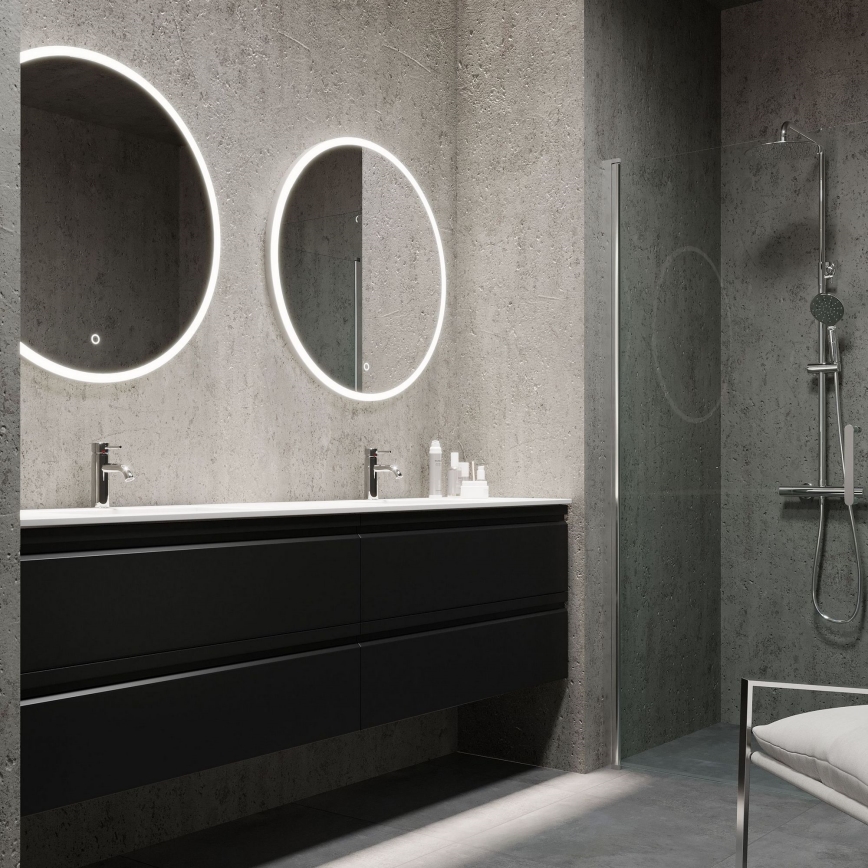 BATH DELUXE 01-080-08-58-00 - LED Koupelnové zrcadlo s podsvícením FORNAES LED/13,8W/230V IP44