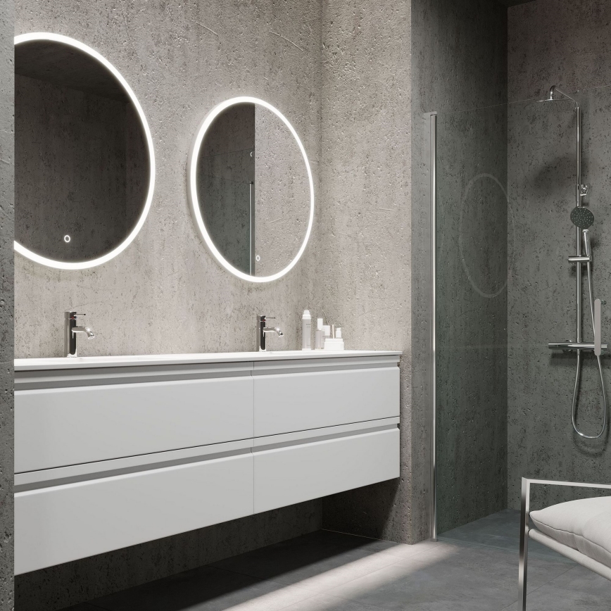 BATH DELUXE 01-080-08-58-00 - LED Koupelnové zrcadlo s podsvícením FORNAES LED/13,8W/230V IP44