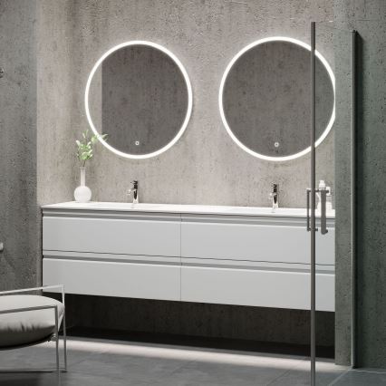 BATH DELUXE 01-080-08-58-00 - LED Koupelnové zrcadlo s podsvícením FORNAES LED/13,8W/230V IP44