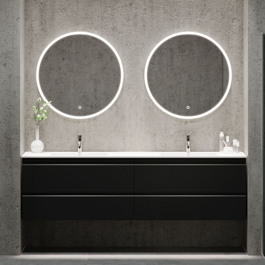 BATH DELUXE 01-080-08-58-00 - LED Koupelnové zrcadlo s podsvícením FORNAES LED/13,8W/230V IP44