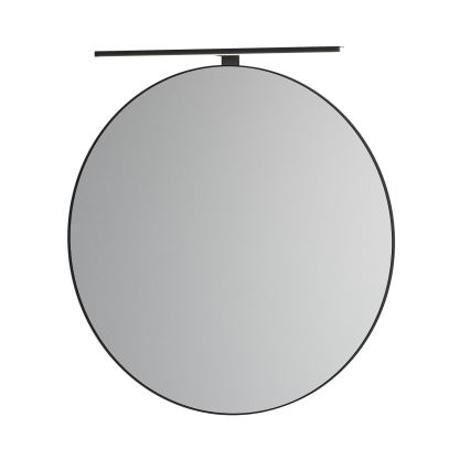 BATH DELUXE 01-080-09-02-00 - Koupelnové zrcadlo BORGSTED pr. 80 cm černá
