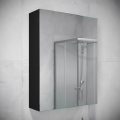 BATH DELUXE 02-050-63-02-01 - Zrcadlová koupelnová skříňka KENWOOD 65x50 cm matná černá