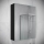BATH DELUXE 02-050-63-02-01 - Zrcadlová koupelnová skříňka KENWOOD 65x50 cm matná černá