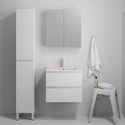 BATH DELUXE 03-060-63-01-01 - Koupelnová skříňka s umyvadlem KENWOOD 61 cm matná bílá