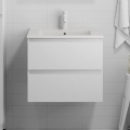 BATH DELUXE 03-060-63-01-01 - Koupelnová skříňka s umyvadlem KENWOOD 61 cm matná bílá