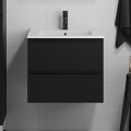 BATH DELUXE 03-060-63-02-01 - Koupelnová skříňka s umyvadlem KENWOOD 61 cm matná černá