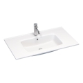 BATH DELUXE 06-080-27-11-00 - Zápustné umyvadlo LILLESNAD 81x46 cm keramika/bílá