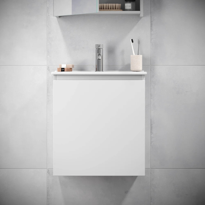 BATH DELUXE 09-050-63-01-01 - Koupelnová skříňka s umyvadlem KENWOOD 51 cm matná bílá